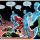 Doctor Manhattan taking out the Justice League.